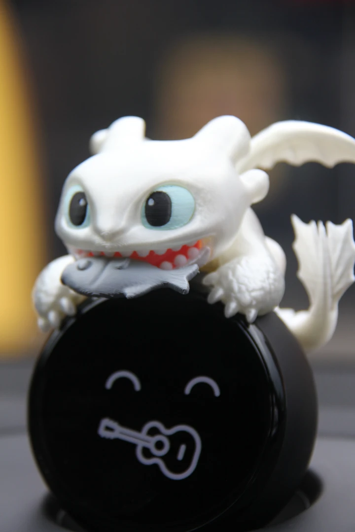 【博主爆款】驯龙大师蔚来糯米nomi帽子黑白双龙可爱汽车配饰