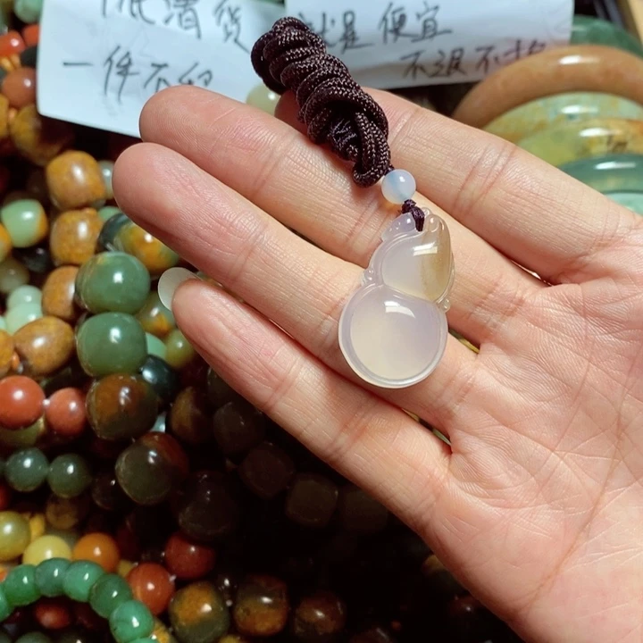 蛇纹石玉手链未镶嵌