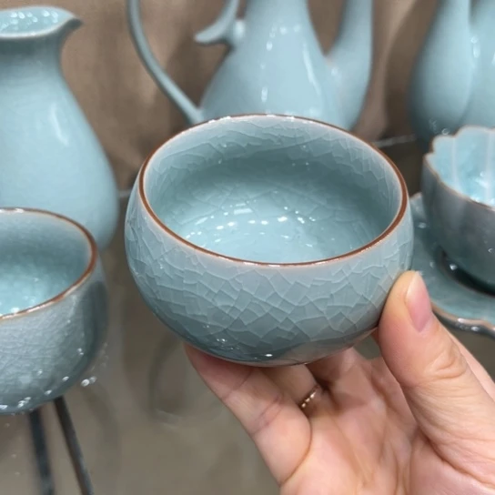 瓷片大宋名窑汝瓷茶具