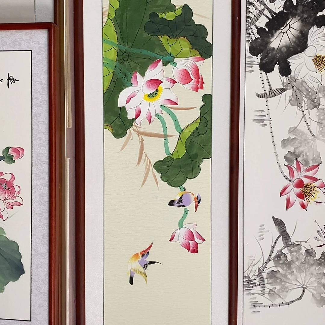 国画带框尺寸四尺对开