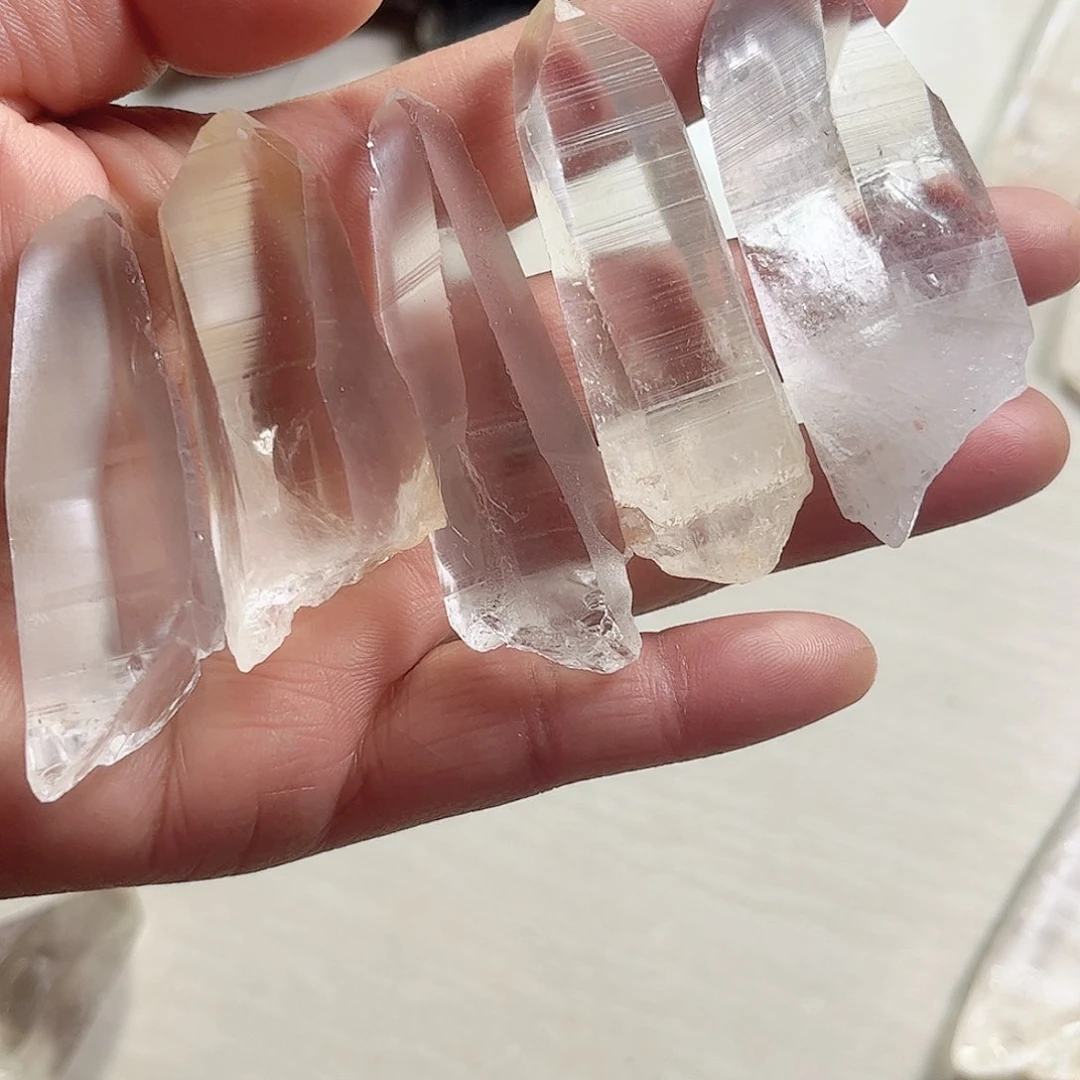 水晶天然水晶原石未镶嵌长****进