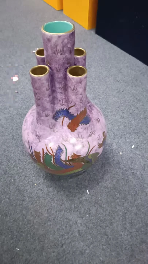 景德镇现代高温陶瓷赏瓶