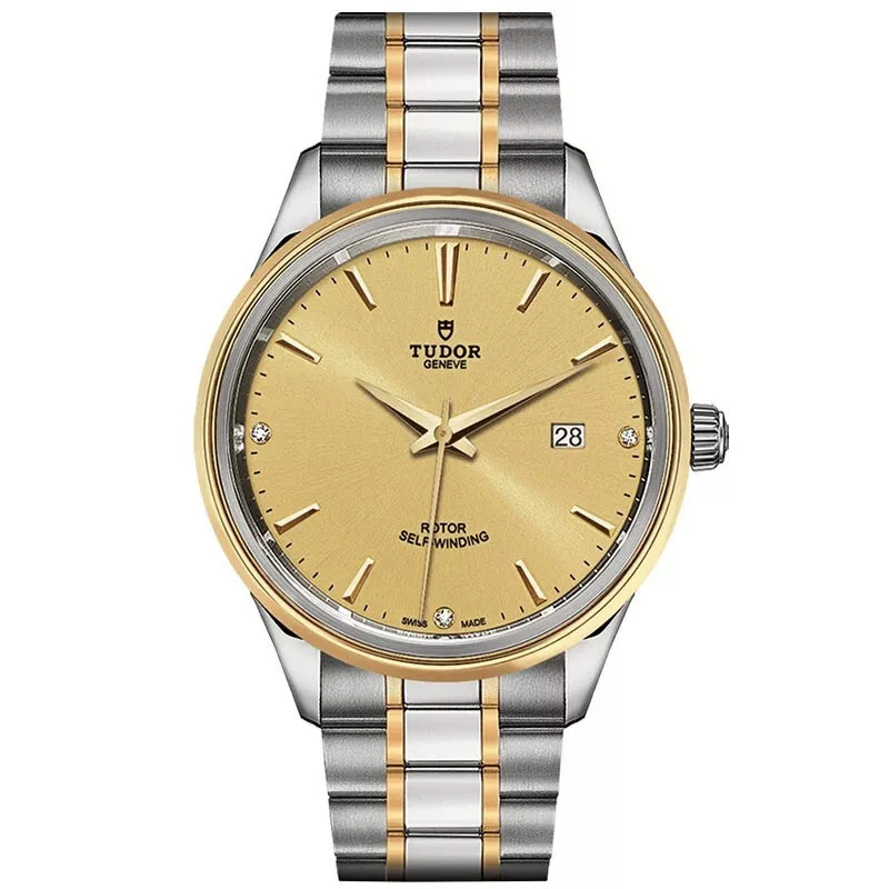 99新 TUDOR/帝舵 大颂名品/风尚/表径41/18k金/机械男表