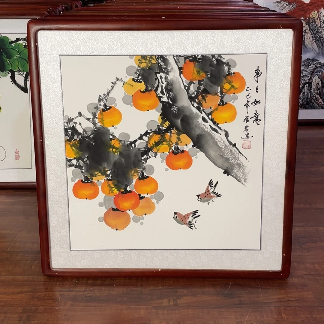 国画带框尺寸63*63厘米