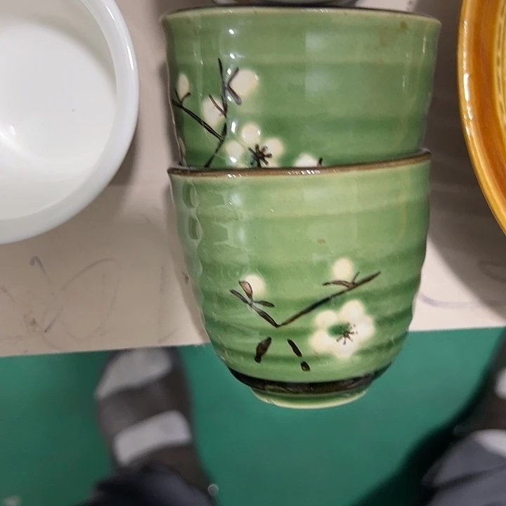 鱼***6瓷片陶瓷制品摆件