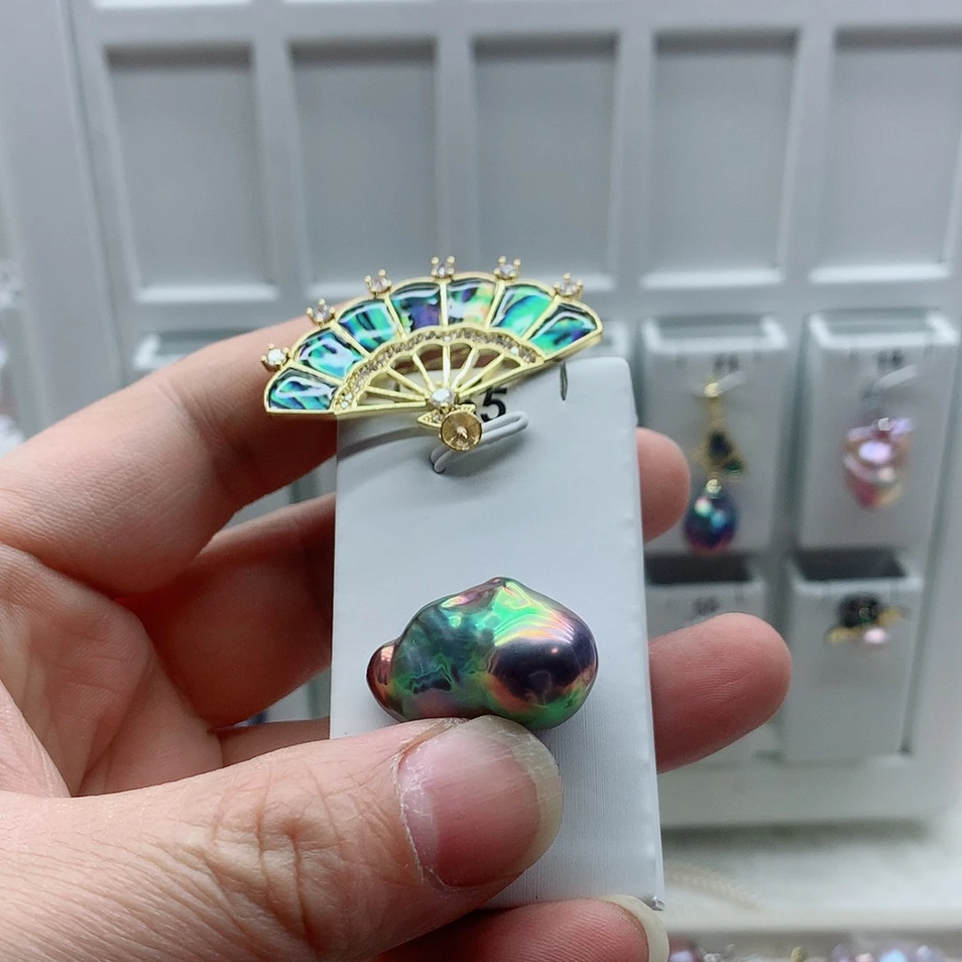 吊坠(不含链)合金淡水珍珠