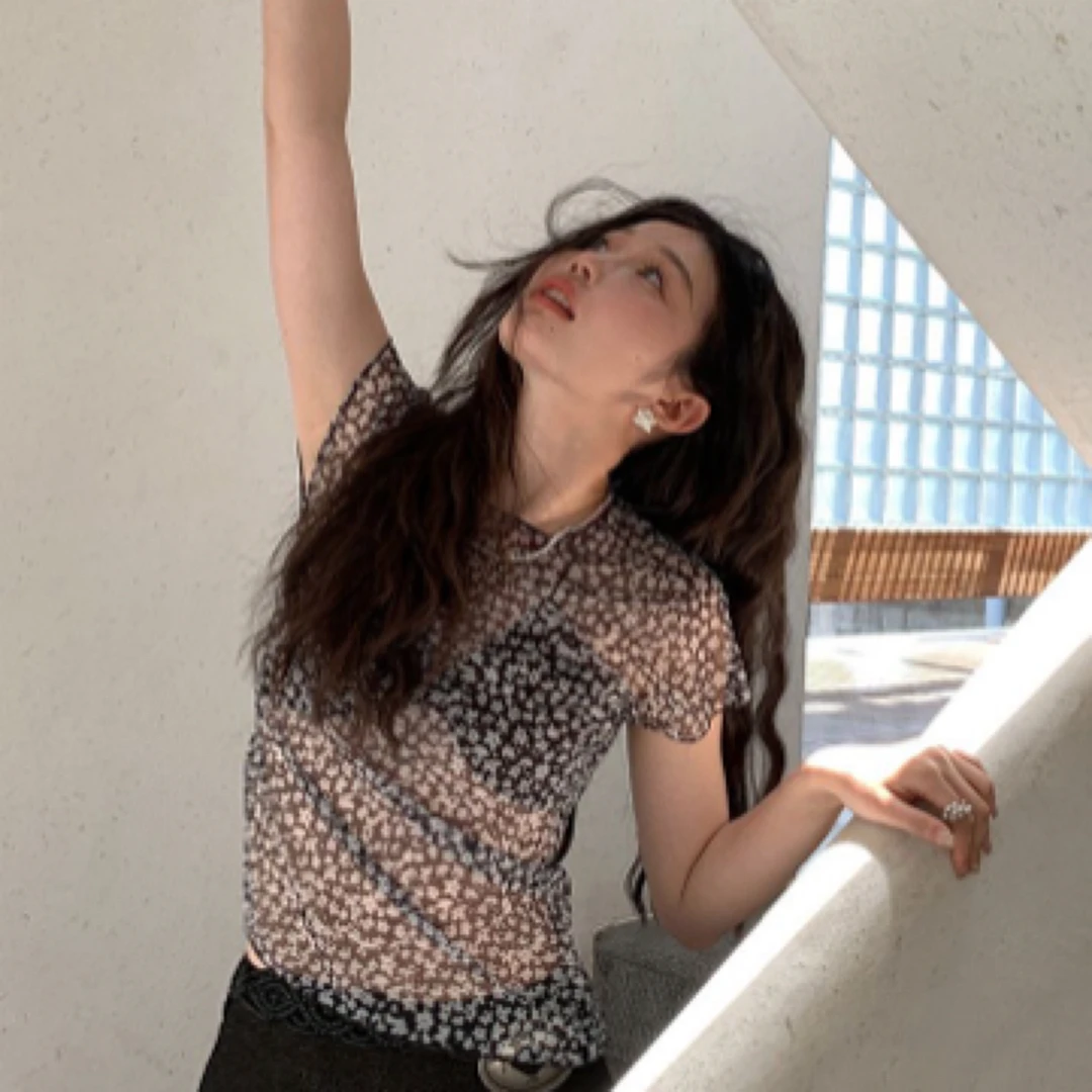 客户订单轻薄透气防晒长袖透视打底宽松有弹力显瘦