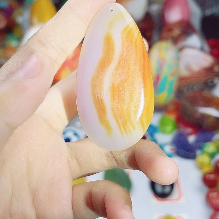 玛瑙/玉髓挂件未镶嵌