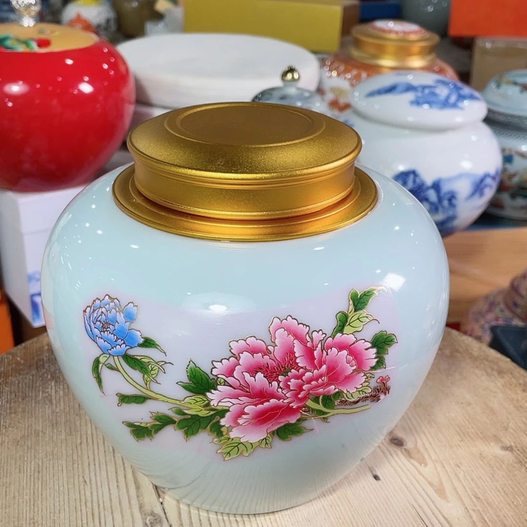 【闪购商品】罐陶瓷茶叶罐密封罐