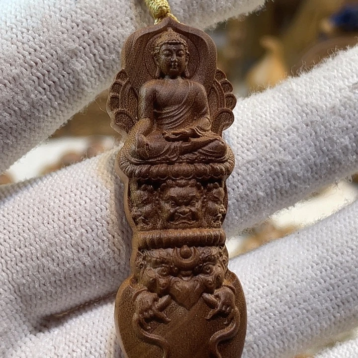 手串/手链檀香木老山檀香大日如来精品