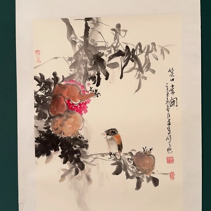 国画董老师作品画作