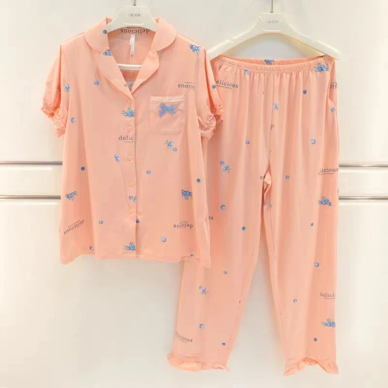 彩色家女士睡衣家居服20873