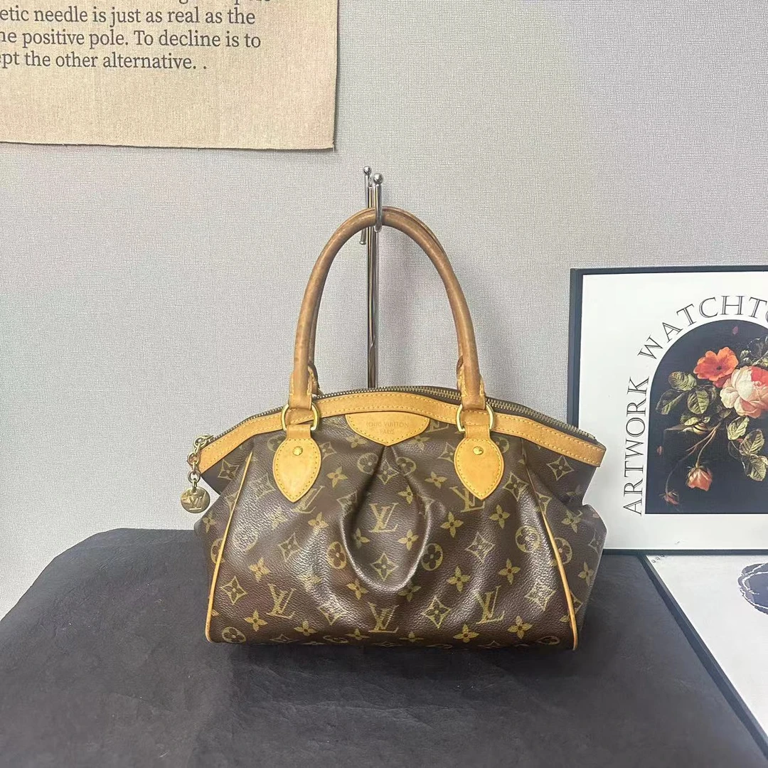 95新 LouisVuitton/路易威登 古登中古/lv小饺子包/手提包/单肩包