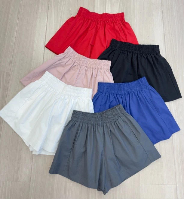 WTT-8818Hui+高品质花苞短裤显瘦显高女神短裤夏季必备