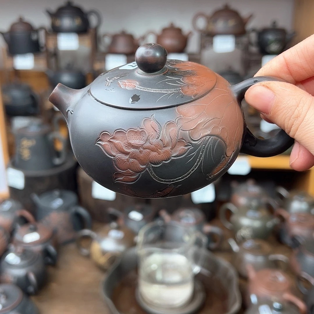 阳****8坭兴陶茶壶家用38节特价壶