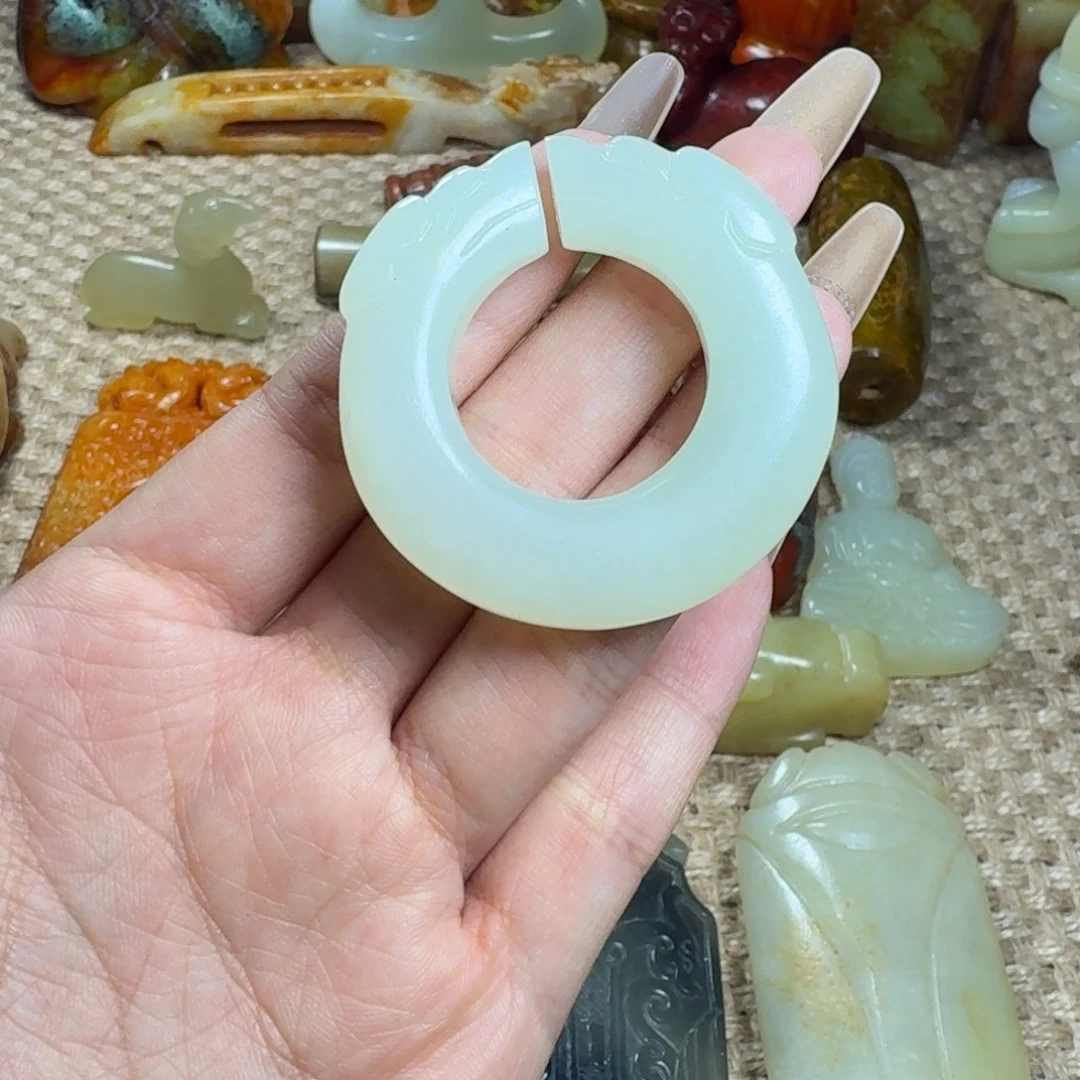 吊坠白玉菩提挂件