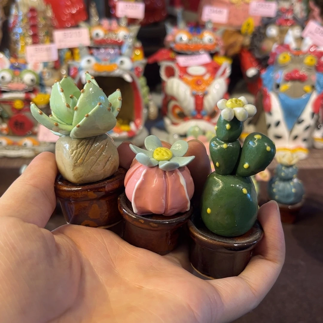 丁***泥塑纯手工茶宠摆件