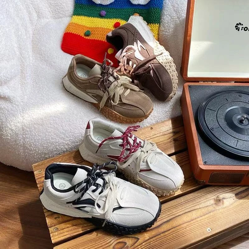 A9857休闲百搭韩版运动华夫德训鞋