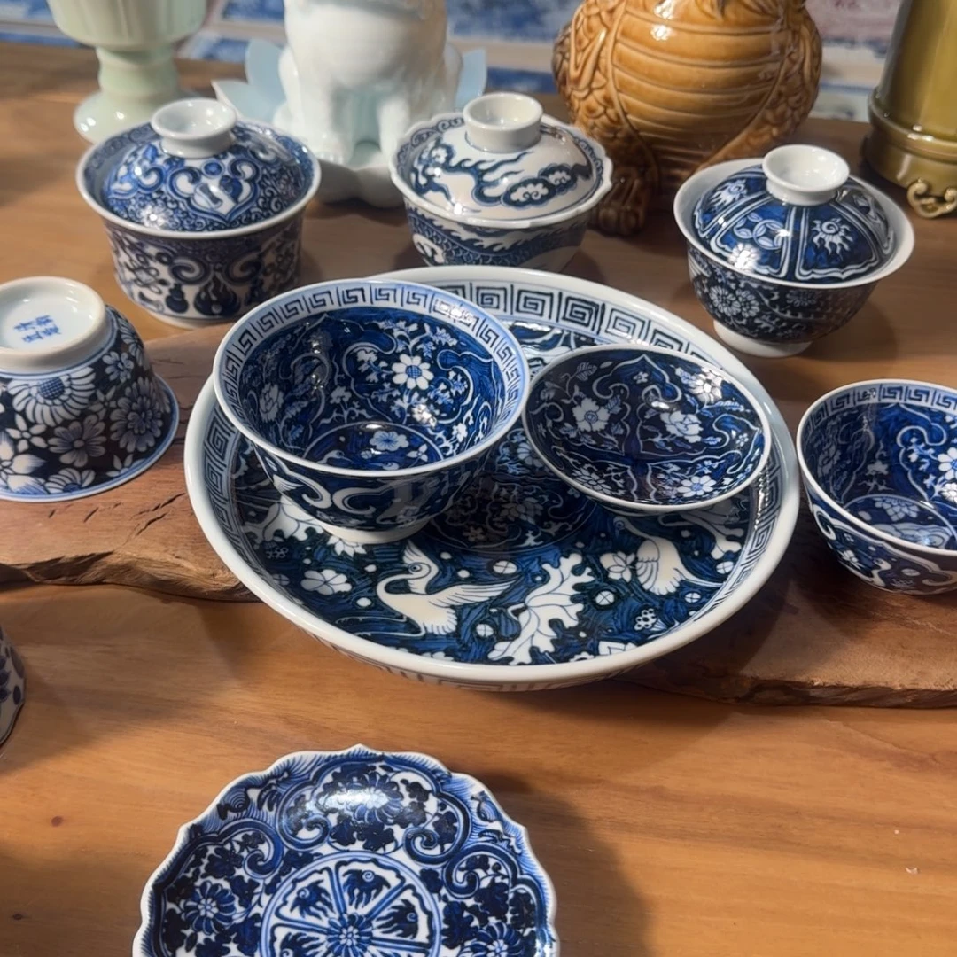 摆件陶手工手绘景德镇陶瓷