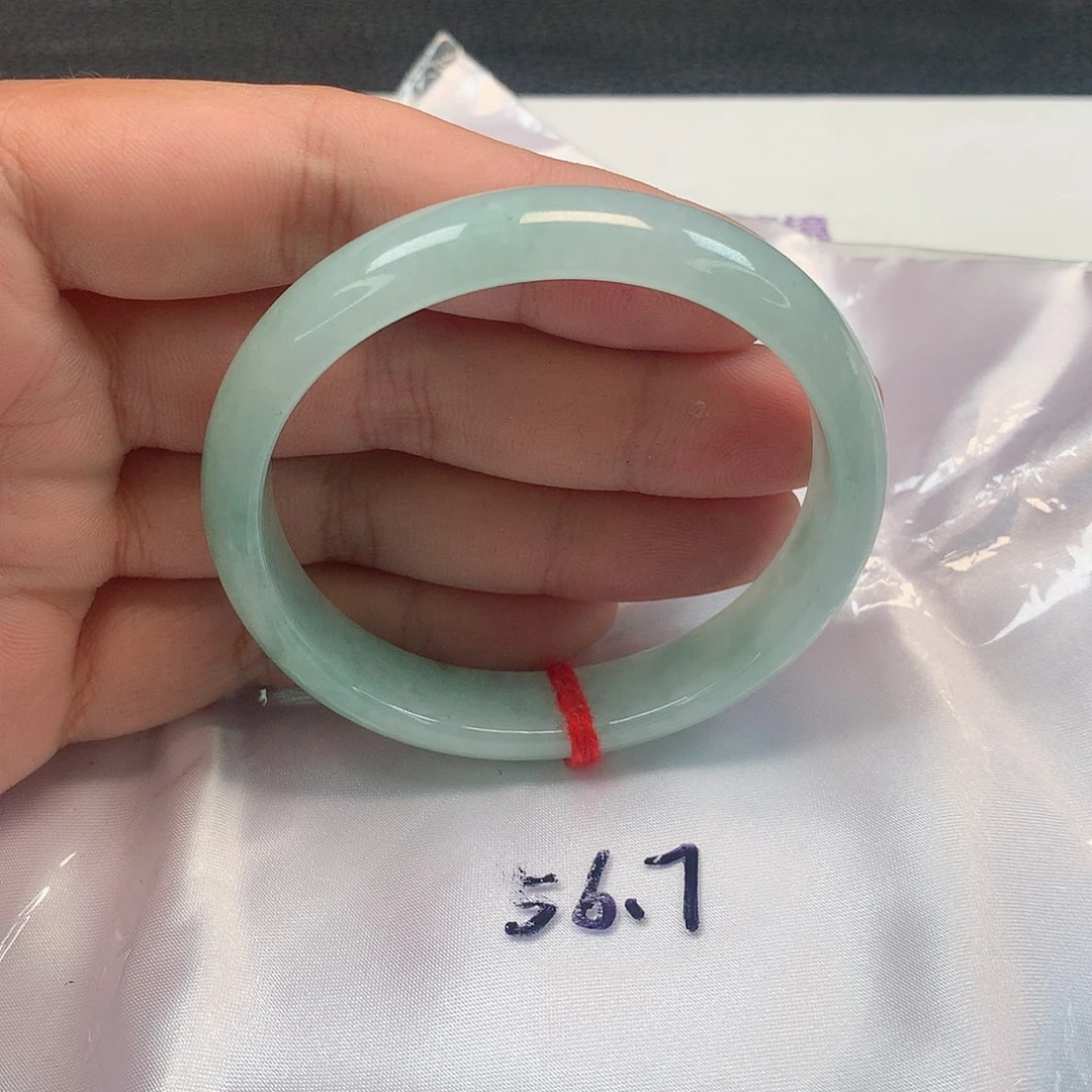 翡翠手镯（贵妃镯）未镶嵌陈*陈66号