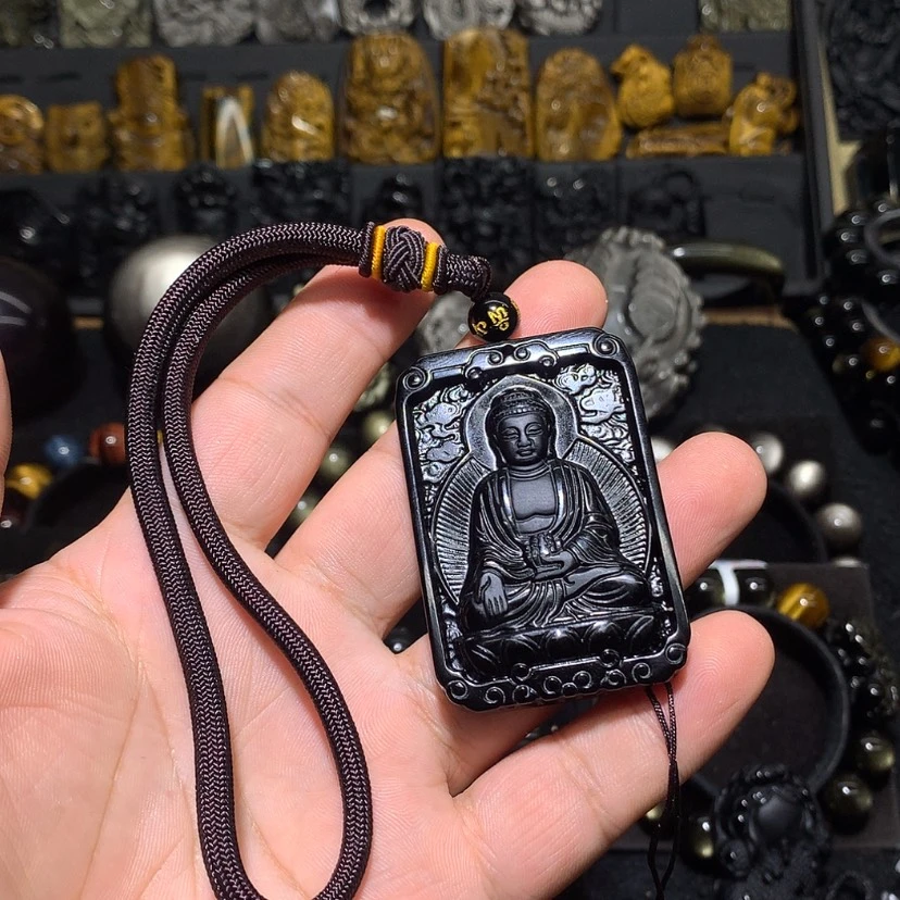 【闪购商品】黑曜岩珠宝奇石未镶嵌明****好