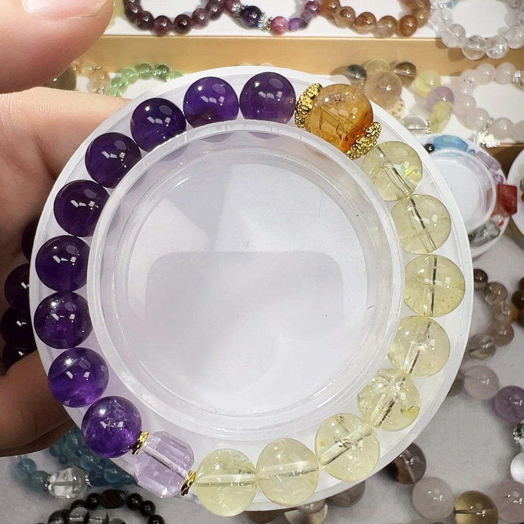 无合成金属乌拉圭 柠檬晶