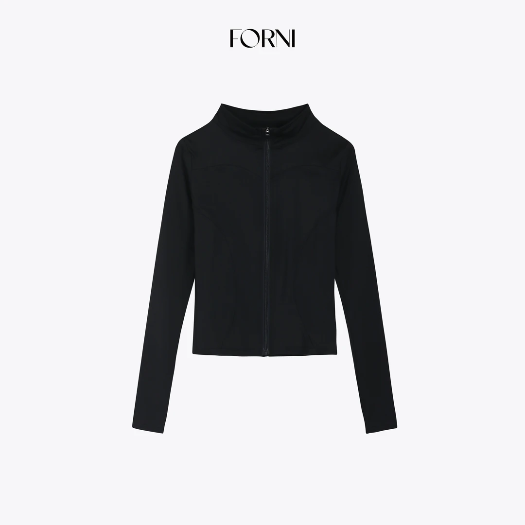FORNI 小凉伞 凉感速干修身高塑形小蛮腰显瘦瑜伽服外套