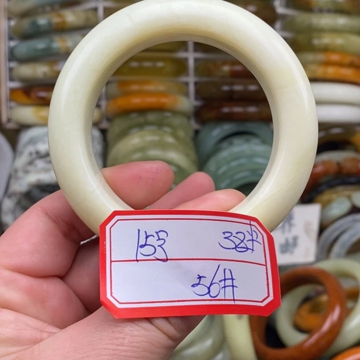 未镶嵌蛇纹石玉手绳