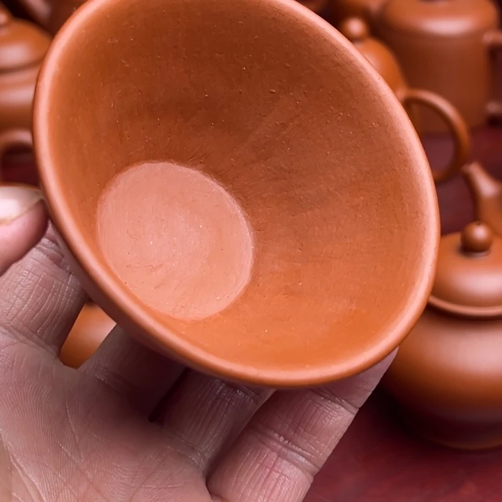 茶壶紫砂赵庄朱泥、全手工