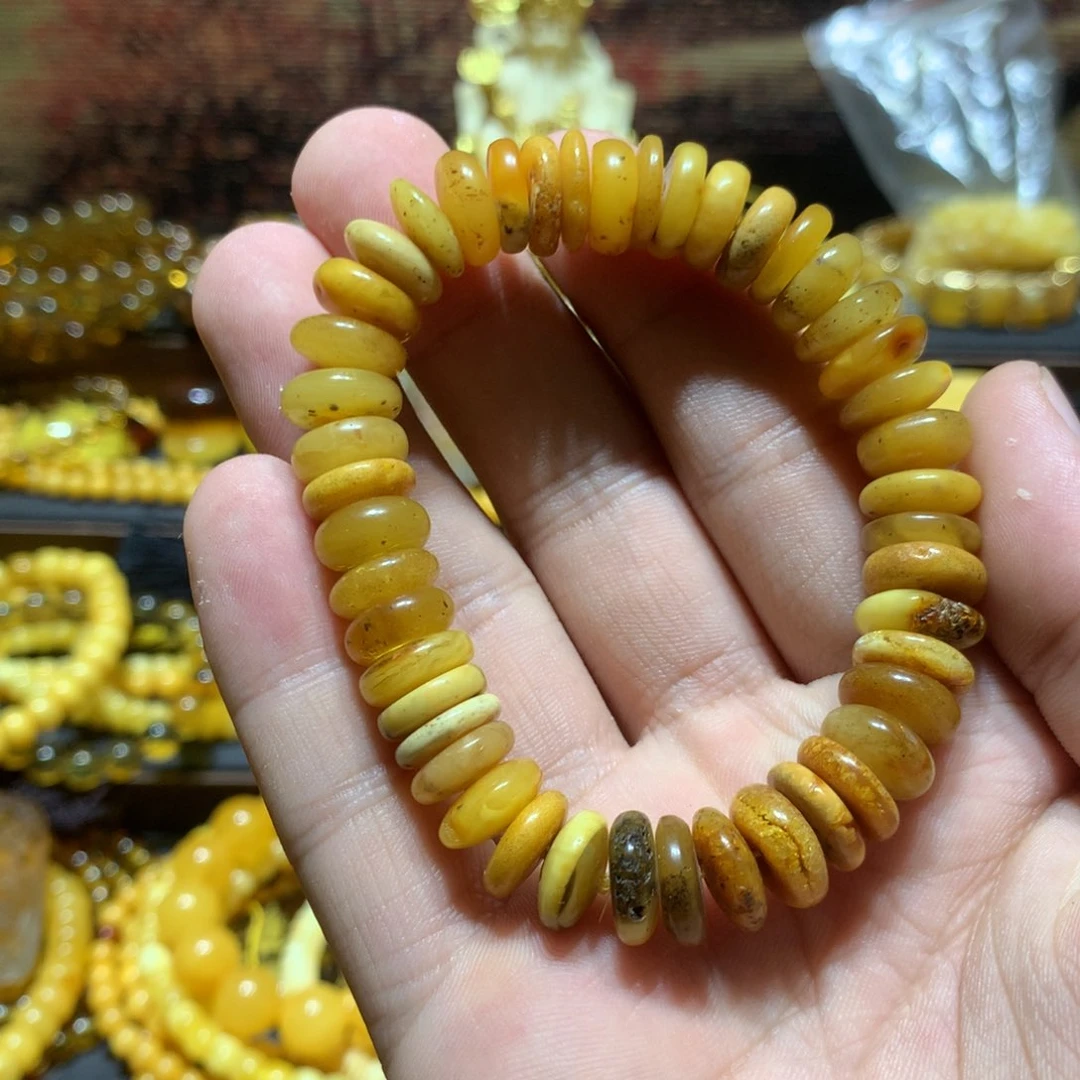 琥珀未镶嵌珠宝奇石