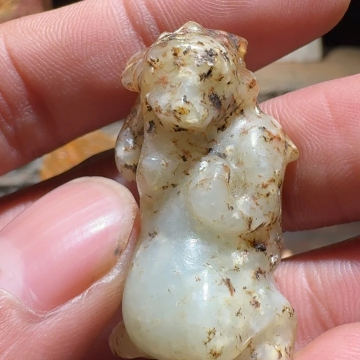 和田玉（糖玉）颈饰未镶嵌随*