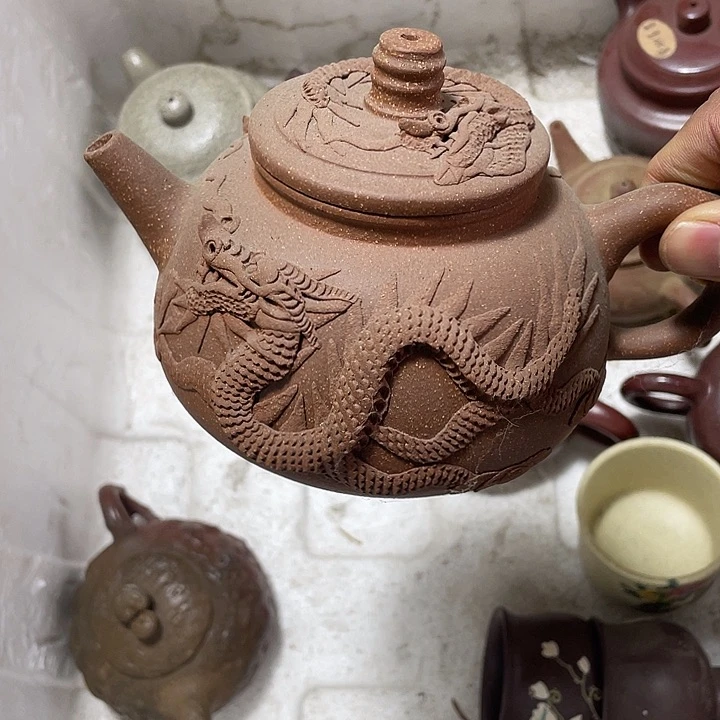 紫砂茶壶业****静紫砂艺术