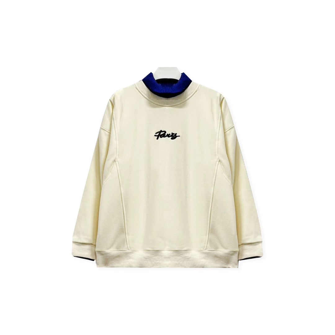 常规卫衣宽松型套头厚款数字字母长袖FG1159