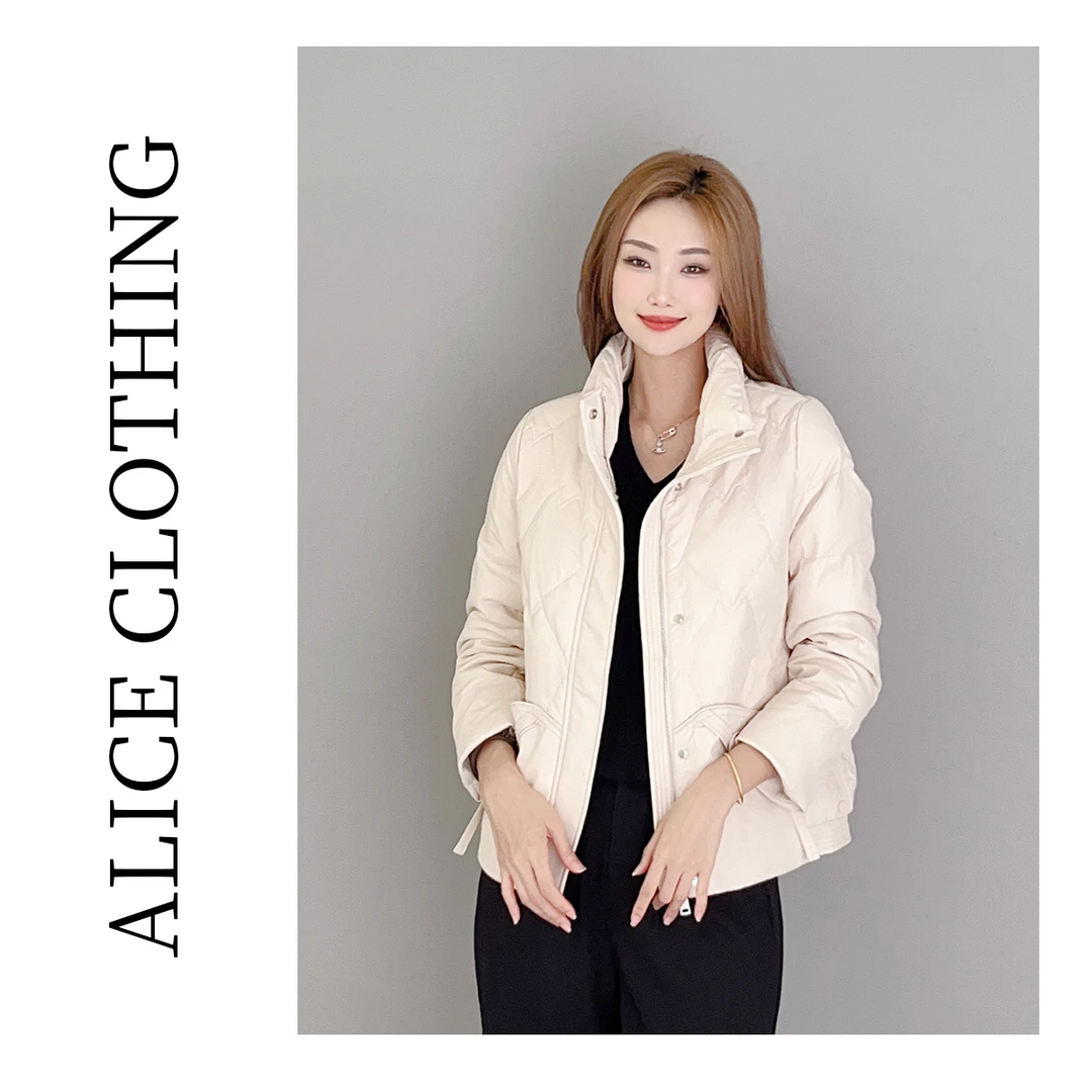 6 ALICE “奶油小贝”羽绒服设计感口袋 蓬松保暖 S2134678T
