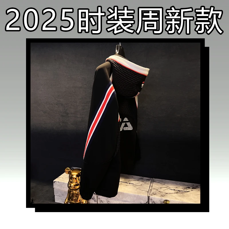 木【25686】2025高端潮牌休闲夹克男士秋季新款时尚休闲连帽外套