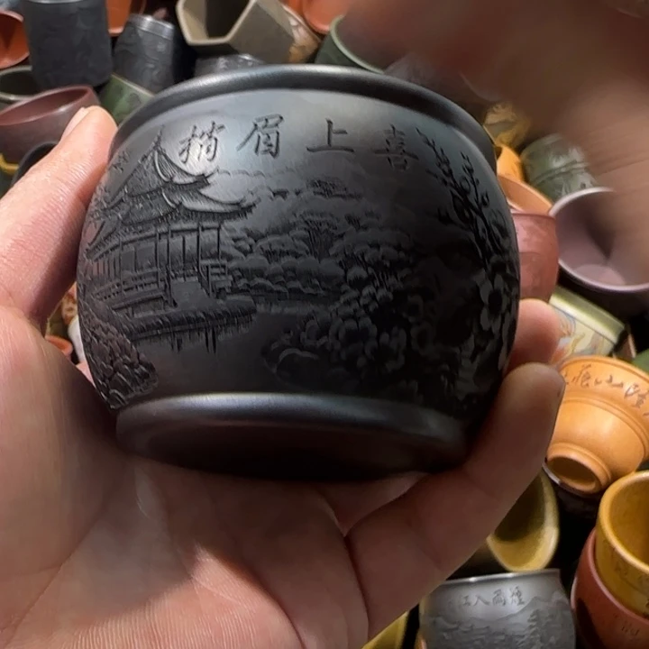 茶杯紫砂全手工制作工艺