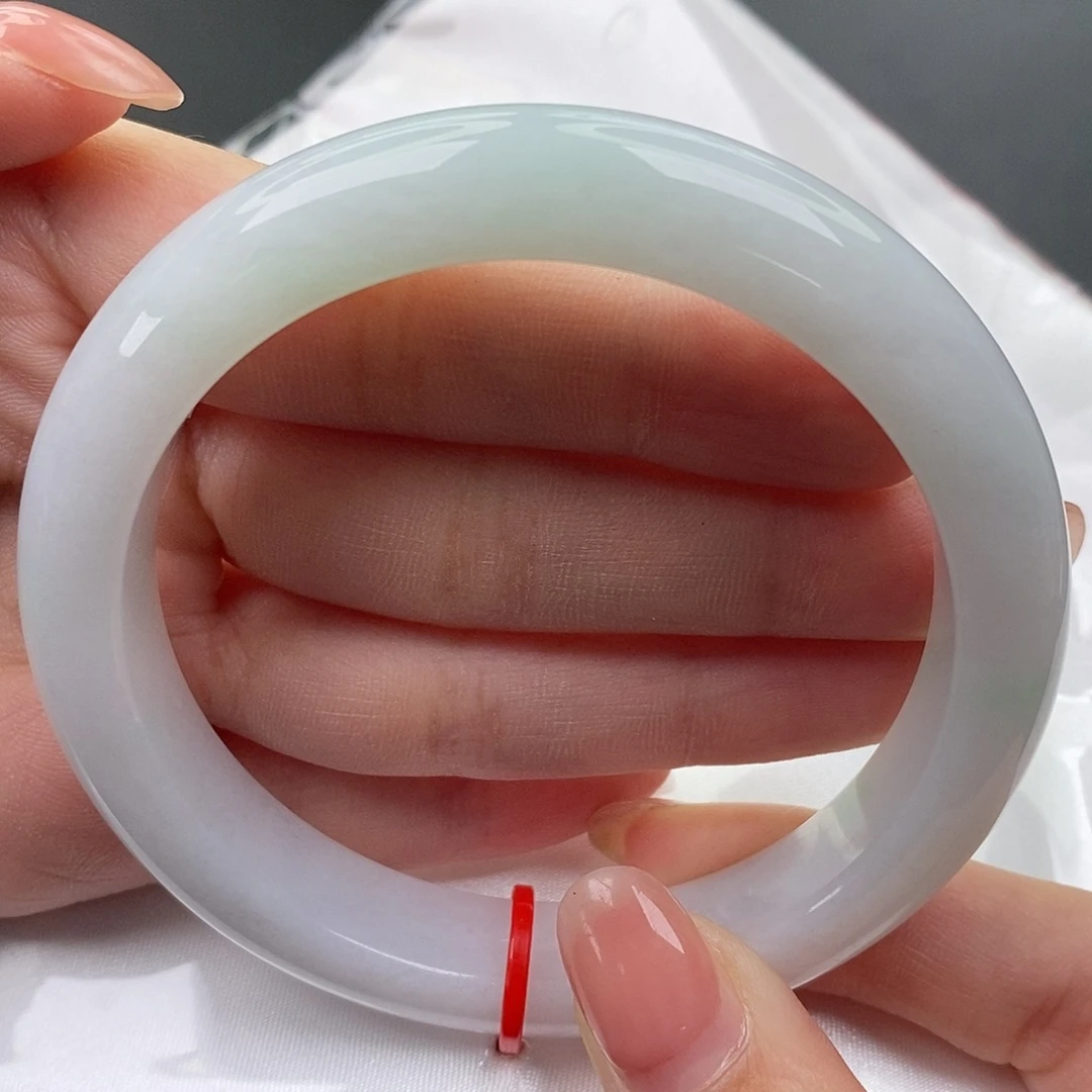 翡翠未镶嵌手镯缅甸天然A货翡翠 60