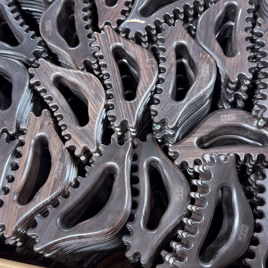 紫光檀三角豆豆推板瑕疵