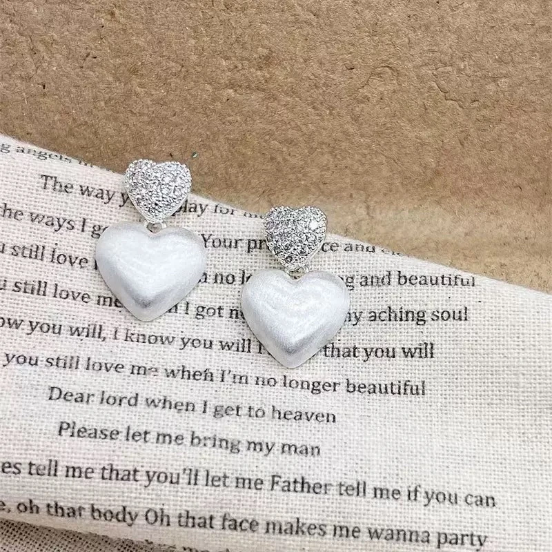 合金合成锆石耳饰 4830【与蝶共舞】轻奢耳饰