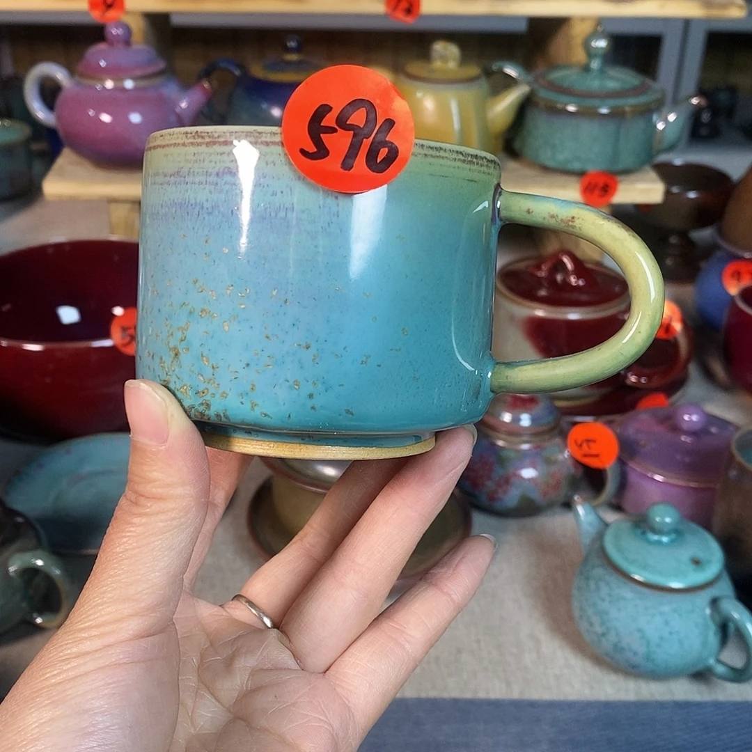 神后钧瓷手工……茶器微瑕
