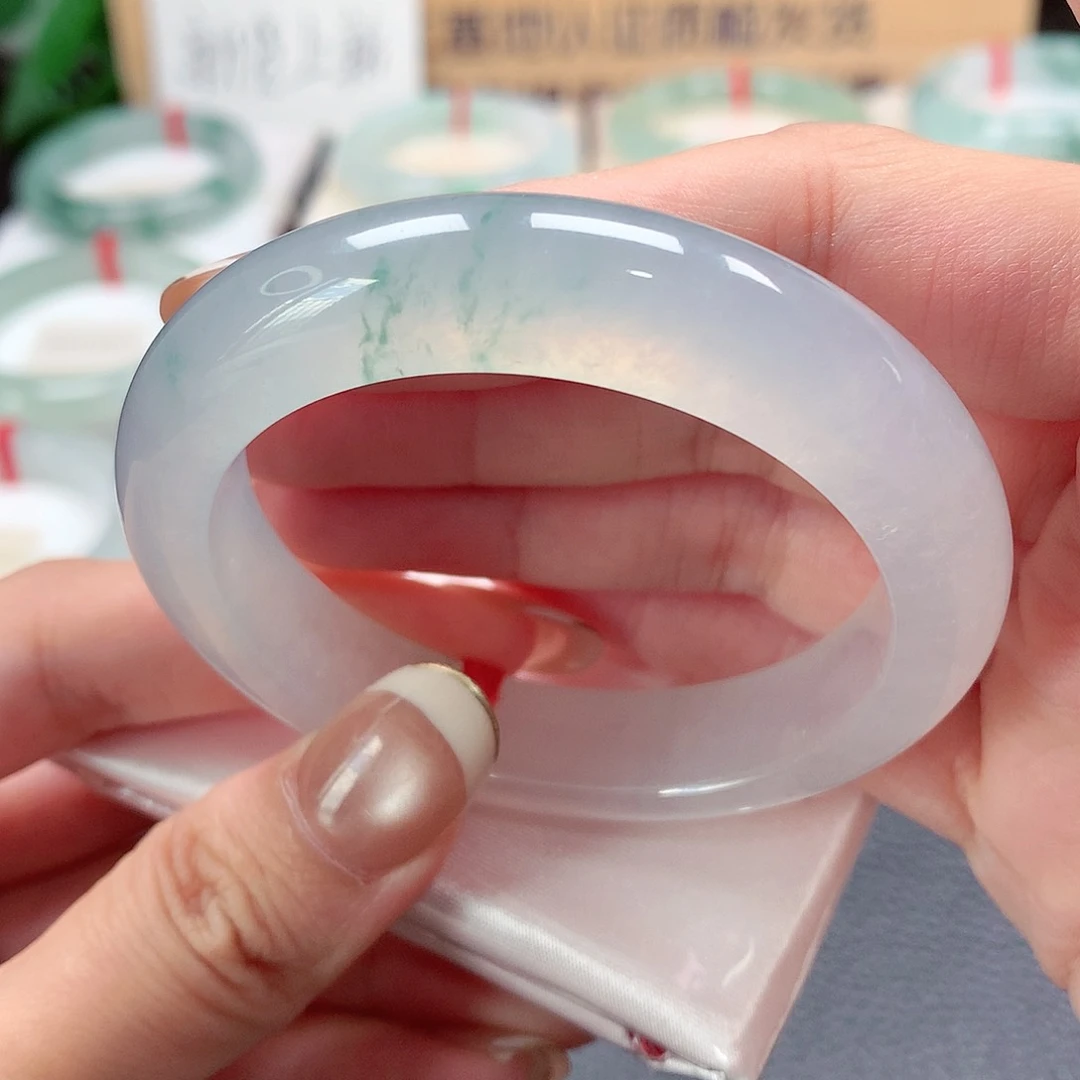 未镶嵌手镯翡翠天然a货翡翠