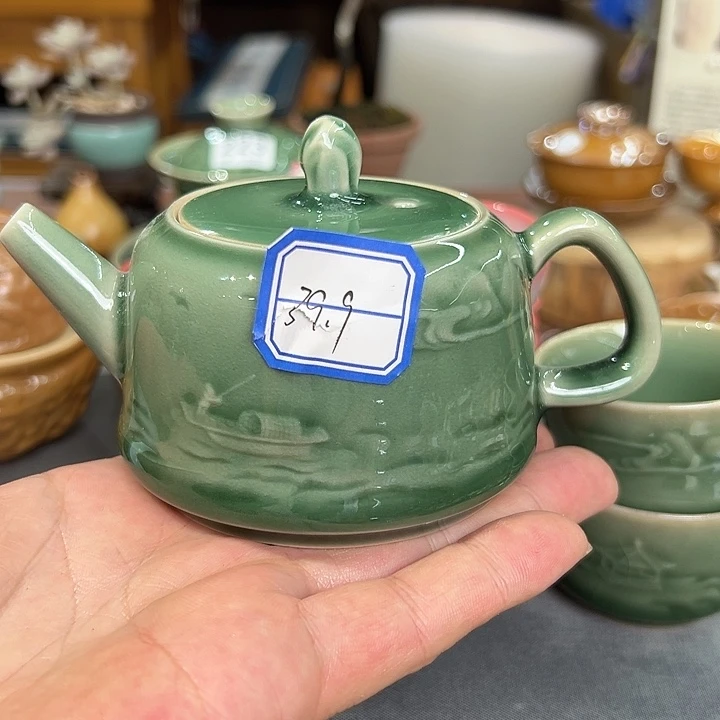 龙泉敬悦青瓷 玖玥茶器