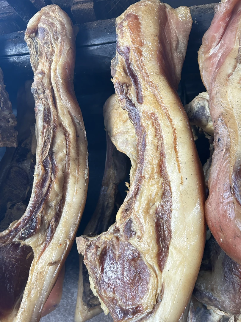 农家柴火烟熏腊肉风干腊肉正宗腊货现称