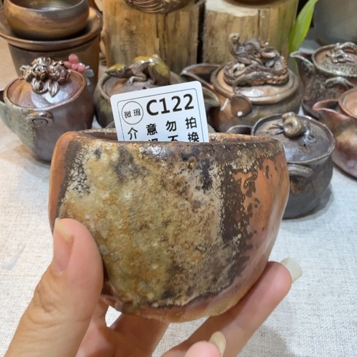 陶盘精品柴烧福利放漏