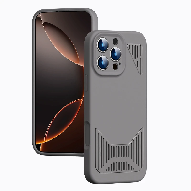 适用iPhone苹果17手机壳17air磁吸16散热15创意pro液态硅胶promax