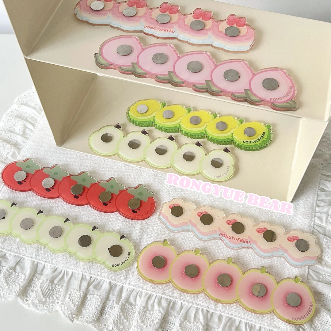 榕悦熊RONGYUEBEAR美甲练习底座5位甲托甲片打版固定专用支架