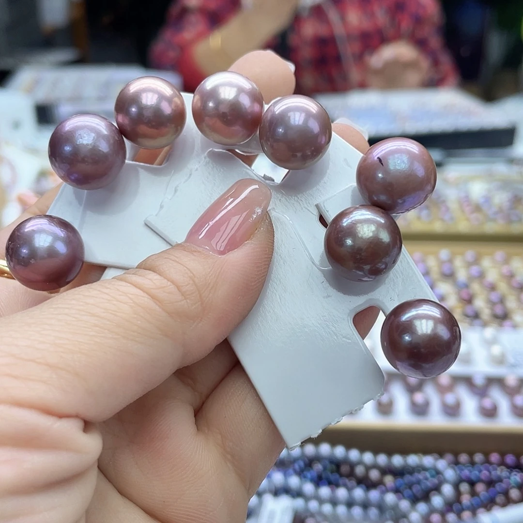 耳饰淡水珍珠银S925镶嵌