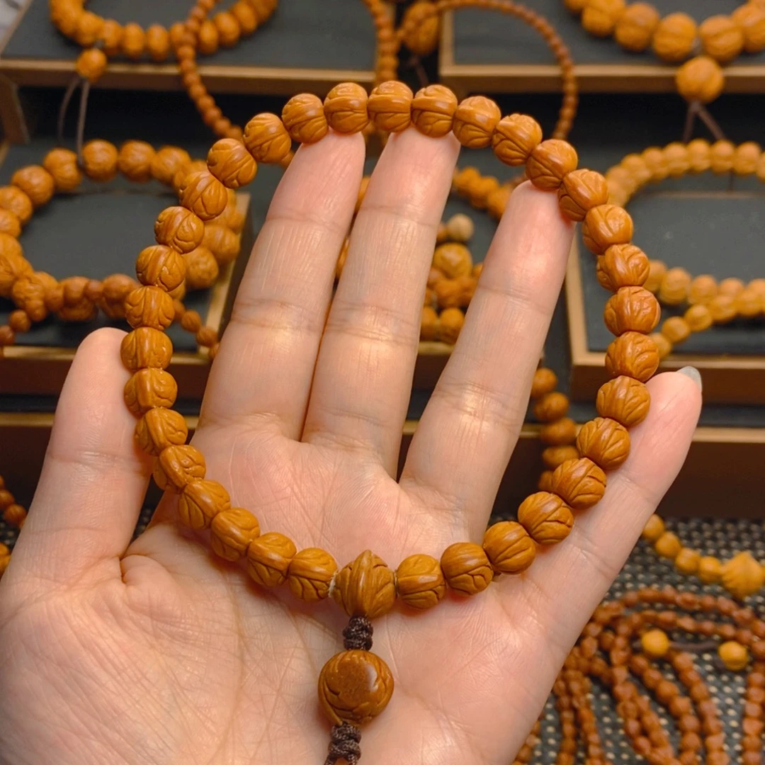 起***航吊坠桃核秦岭森林09