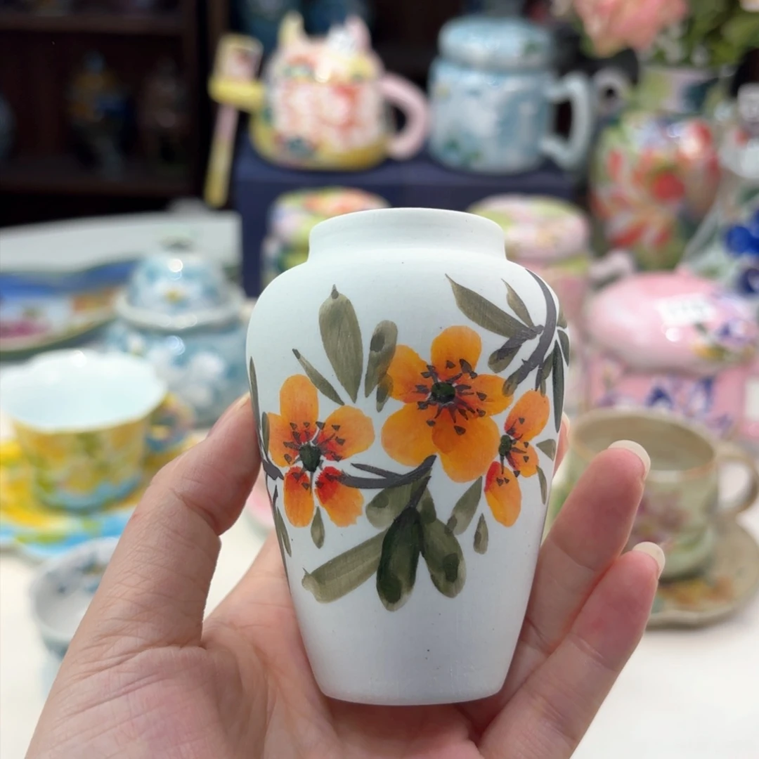 景德镇手绘高温釉下彩陶瓷茶具