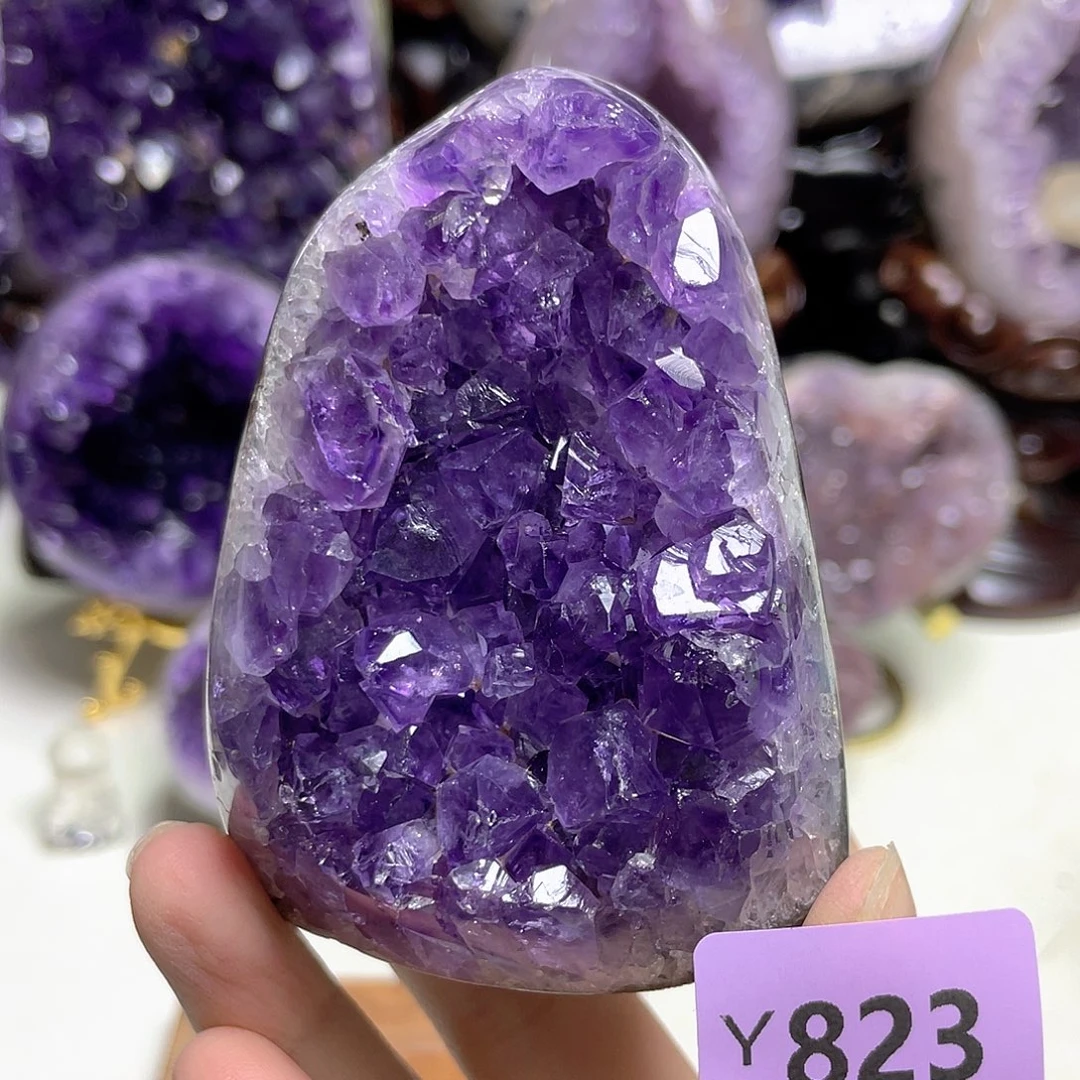 摆件未镶嵌紫晶晶震